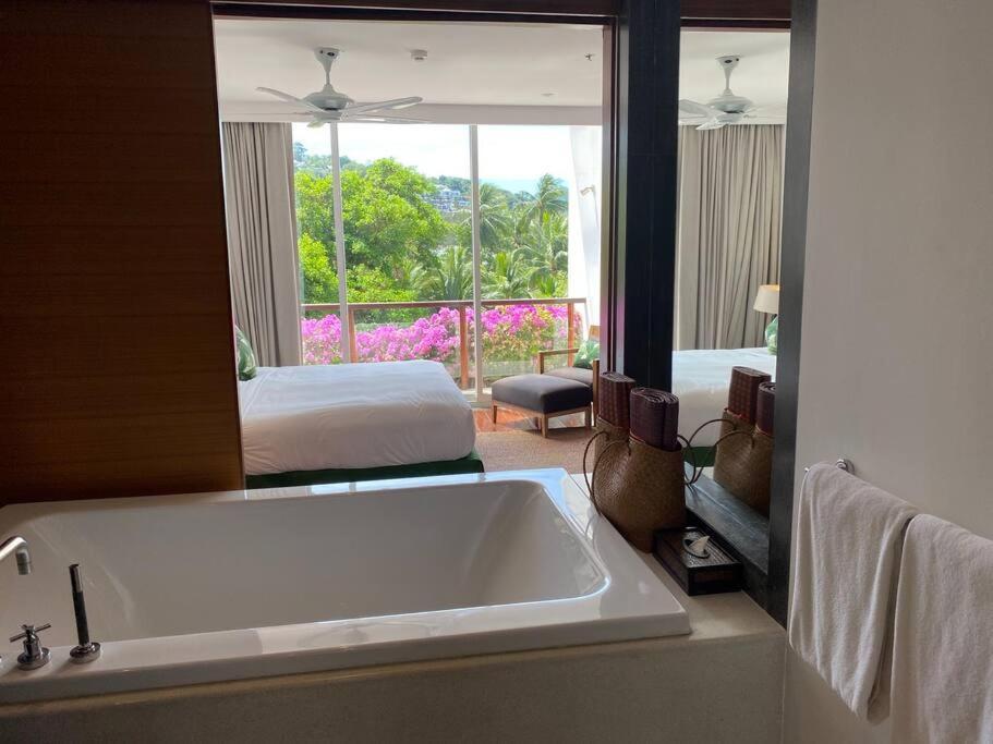 Beachfront 2 Bedroom Luxury Condo Chava Surin المظهر الخارجي الصورة